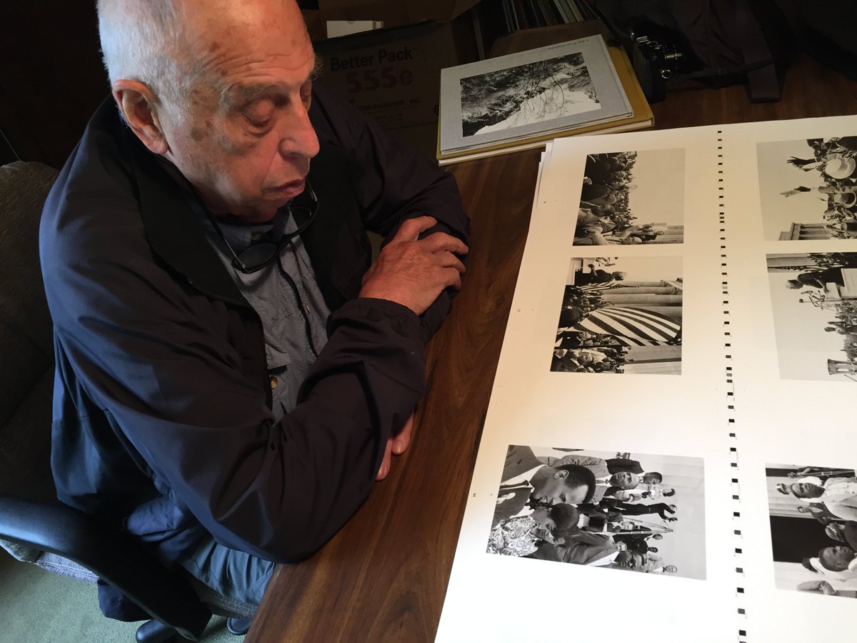 HBD Lee Friedlander! Photo on press last summer with "Prayer Pilgrimage for Freedom" bit.ly/29HcgSk