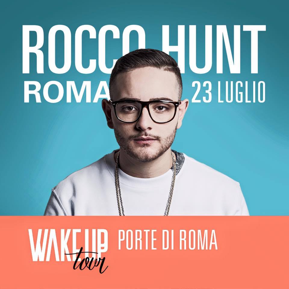 RoccoHunt's tweet photo. Il WakeUpTour torna a Roma! 🚀 Non mancate mai! 🏆 https://t.co/hK8JB7TzSo