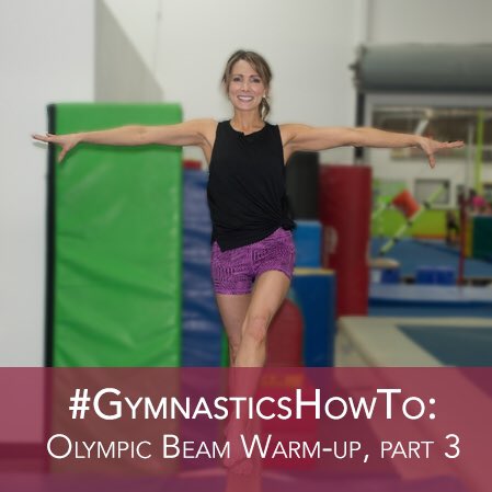 shannonmiller96's tweet photo. Always fun to be on the beam! Here's my latest #gymhowto video w my Olympic beam warm up! https://t.co/PAU2kACPjG https://t.co/uJfdssQg5s