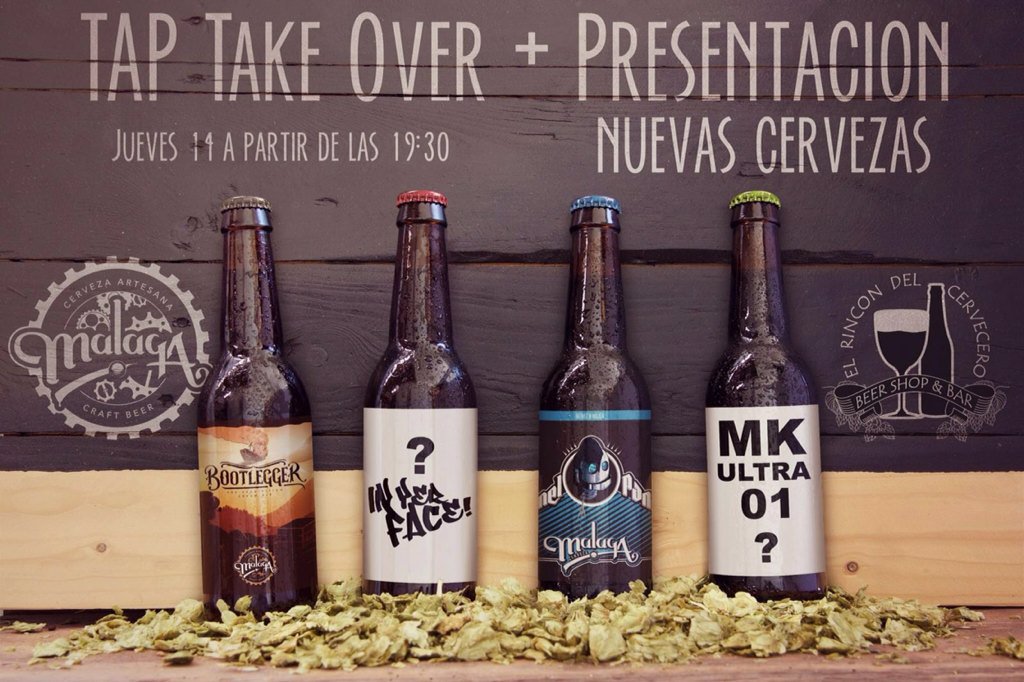 Está tarde hay #TapTakeOver de <a href="/CervezaMalaqa/">Cerveza Malaqa</a> y presentación de sus 3 nuevas birras en @Cervan2014
