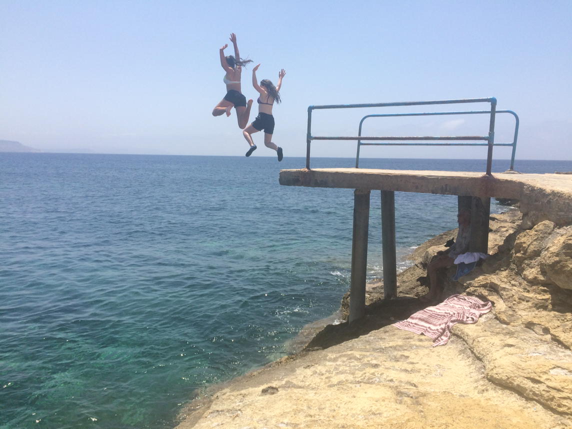 JCGGeog's tweet image. Great last day lots more swimming kayaking and jumping @jcg_live 4am start tomorrow. #gozo