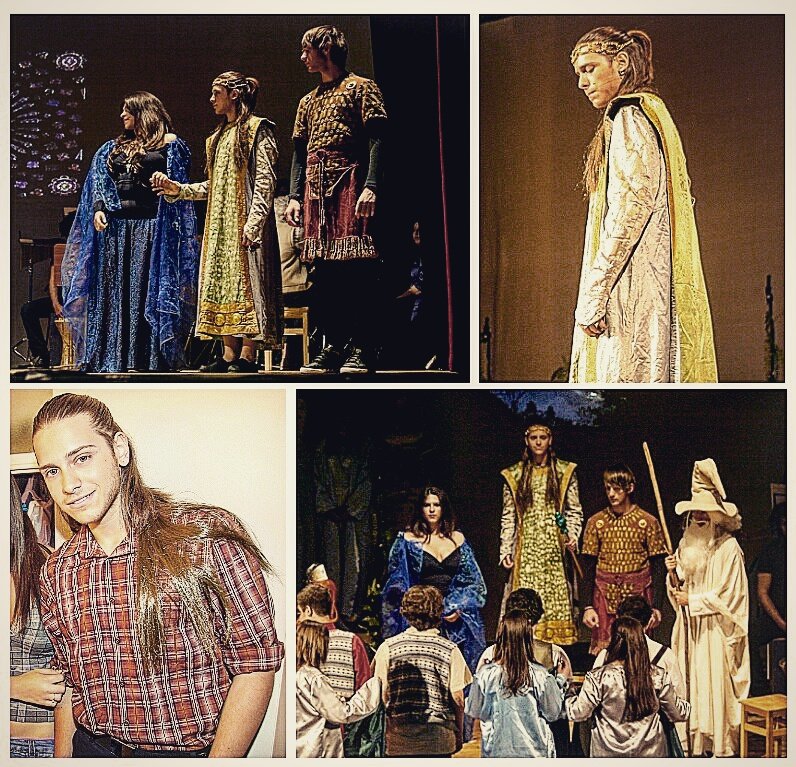 MattDeLuise's tweet photo. When I was the King of Elfs #tbt #mattdeluise #lordoftherings #musical #KingOfElfs #KingElrond #tolkien #Hobbit #elf https://t.co/X2XwzhQDCA