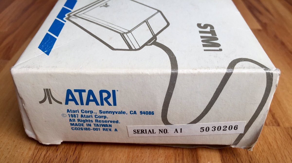 vsg_DE's tweet photo. Frisch eingetroffen für meinen Atari 1040STF :) #Atari #Mouse #STM1 #AtariST https://t.co/9GzG9oNl8w