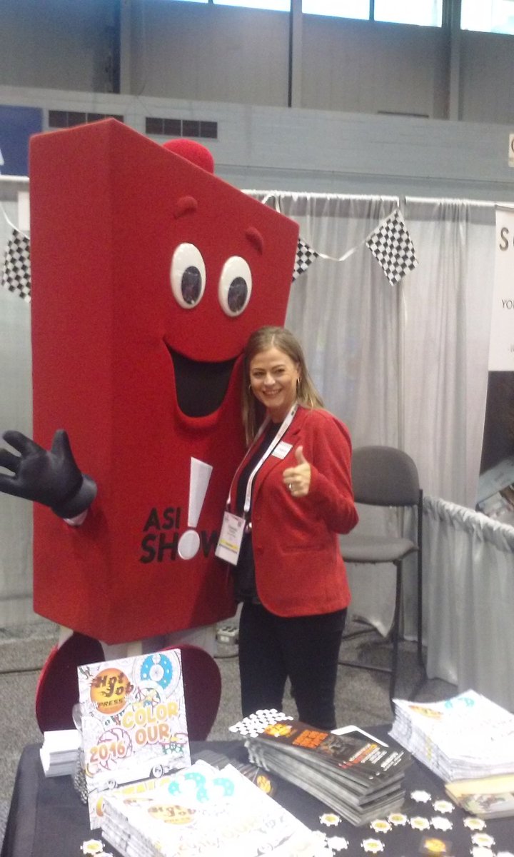 HotJobPress's tweet image. Guess who stopped by our booth at #asichicago