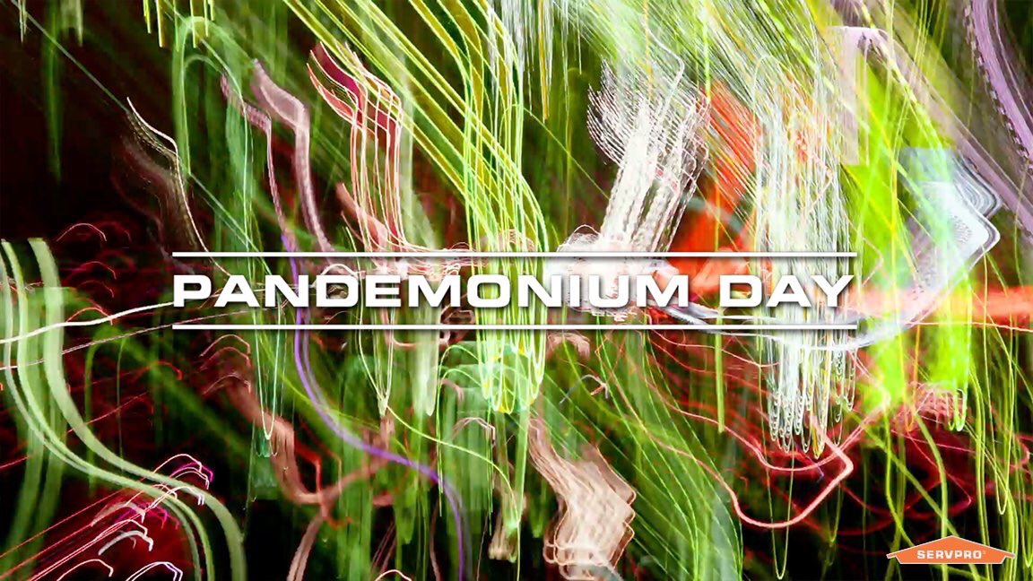 When life throws confusion your way, rest assured we'll be there to help return the calm. #PandemoniumDay