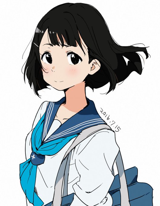 息抜きがてらチャチャっと落書きをしていたハズだったのに髪型が思いの外、気にいらなくてちょこちょこ直してたら落書きの時間じゃなくなってた。ちょっとやらんとデジタルはすぐ鈍る... 