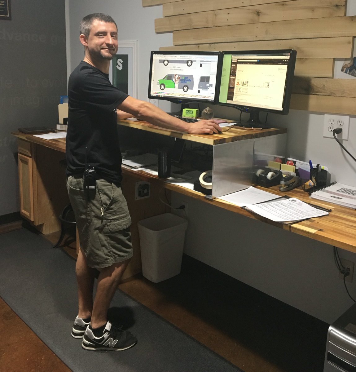 SignsFirst_Nash's tweet photo. Meet Scott! He is our creative director. He is a Pegasus amongst ponies in the design world! https://t.co/LMGBmuKrBX