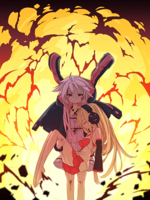 爆炎から現れるゆかりさん描いたよ
どおぉーーーーん! 