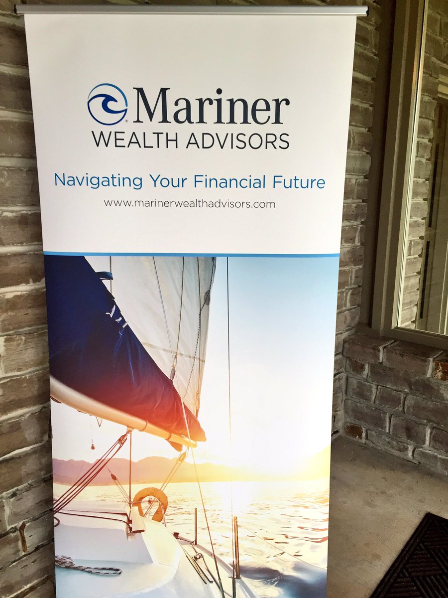 Prepared for a presentation on wealth management and the two sides of money w/@MarinerWealth #vbank