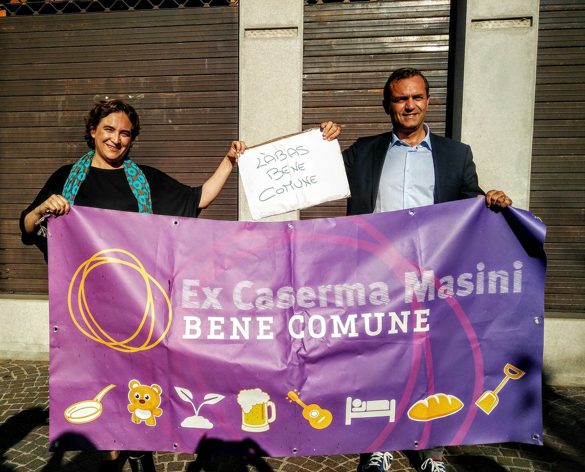 Cs_TPO's tweet photo. Da @demagistris e @bcnencomu a @LabasBo: la democrazia delle città ribelli #Bologna https://t.co/78DhOhW3pS
