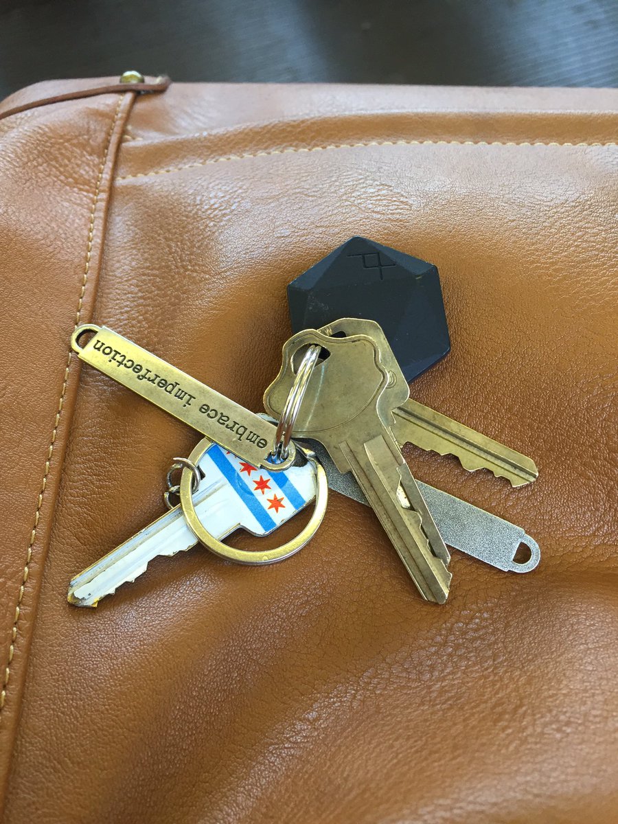 I found your keys in the brown line #cta #brownline #chicago #lostkeys #keys