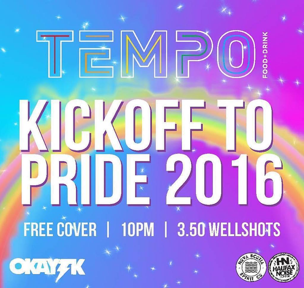 halifaxnoise's tweet photo. TONIGHT. 10pm. at @tempofooddrink
#hfxpride16 @okay.tk #ilovelocalhfx #Halifax #halifaxno… https://t.co/nKqTjFGhWu https://t.co/YjBo1rLs8x