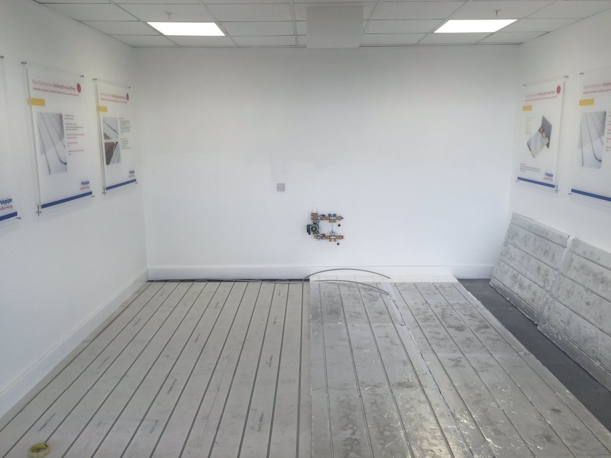 WREnergy's tweet photo. @WREnergy at @Polypipe_UFH Professional Development Centre... https://t.co/qagxyGDa20