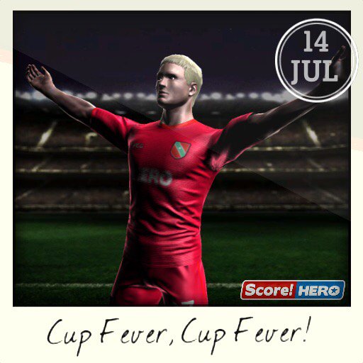 burger1875's tweet photo. Cup Fever, Cup Fever! #scorehero https://t.co/uzZkH7l4rl https://t.co/7UcEoTDJyc