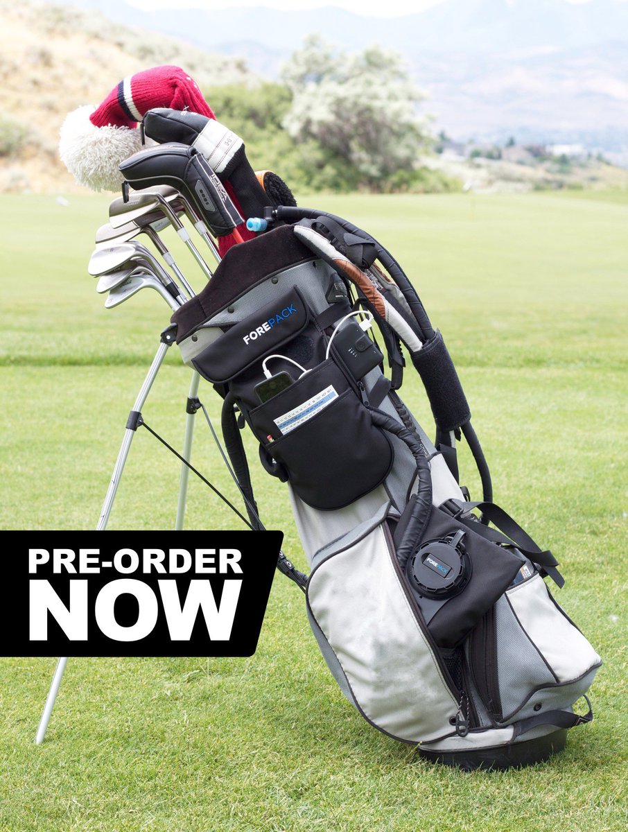 forepack's tweet image. Pre-order ForePack now at a special pre-order price! Save 25% + FREE shipping. Get yours at kreugangolf.com/product/forepa…