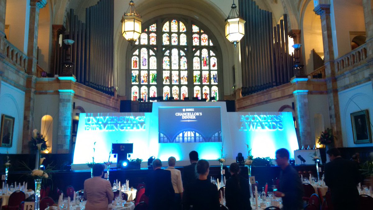 ThePaulFaulkner's tweet photo. Spectacular Founders Awards @unibirmingham-great to hear @gregclarkmp v positive about Brum.'A beacon of leadership' https://t.co/jiXDnN5mtL