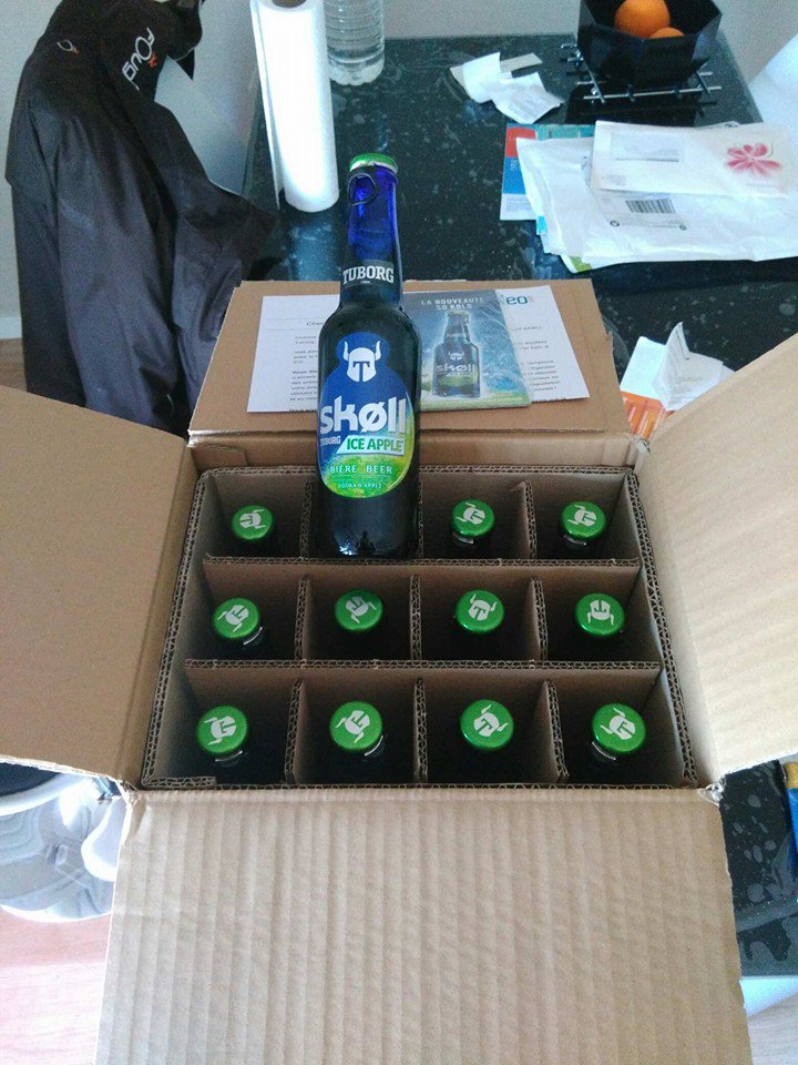 Cycycoco's tweet photo. #SkollSampleo #ambassadriceskoll #ambassadricesampleo #sampleo #sampleofrance #bierevodka #aromatisépomme #skoll https://t.co/82rorDxOYN