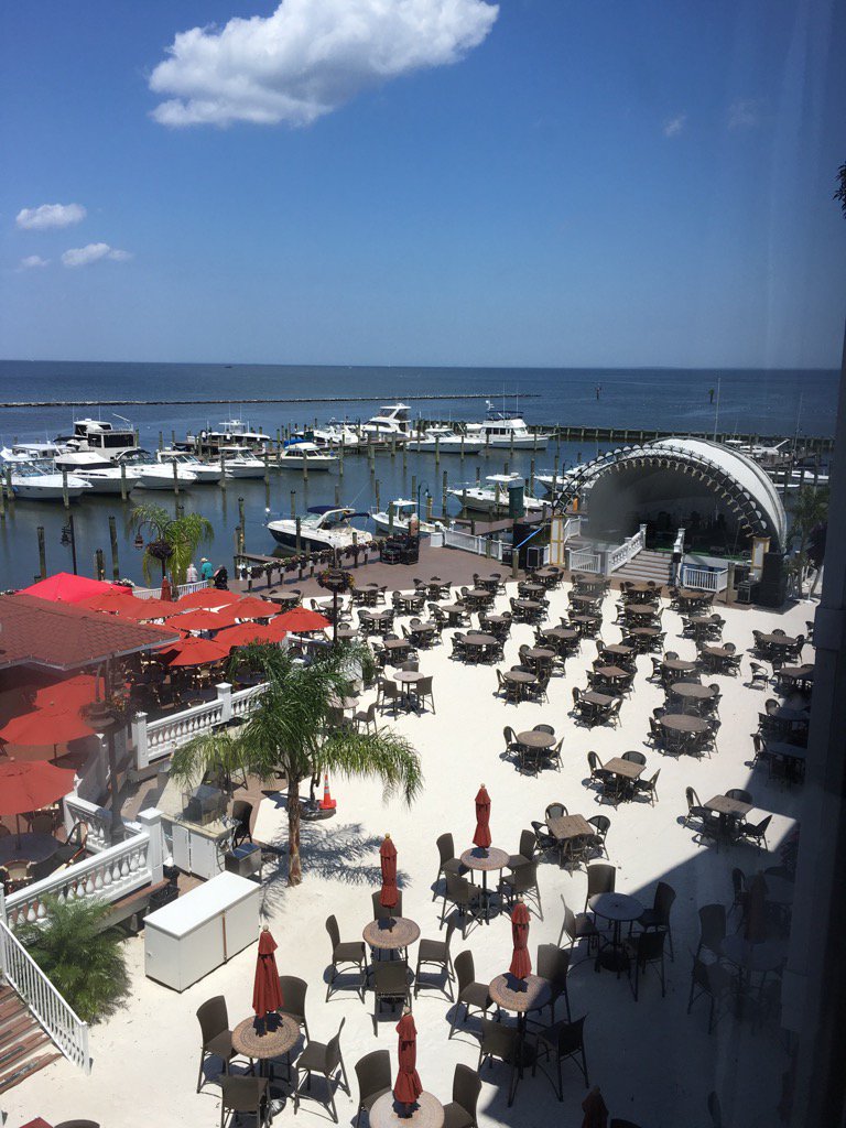 Troy__McLawhorn's tweet photo. This is the stage for tonight with Pandora's Box at Chesapeake Beach Resort in Maryland. https://t.co/XXK3pdtccB