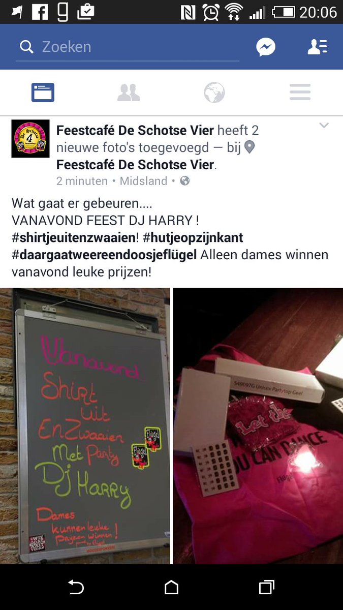 VANAVOND weer een gezellig avond met feest dj Harry #hutjeopzijnkant <a href="/flugelnl/">Flügel</a>