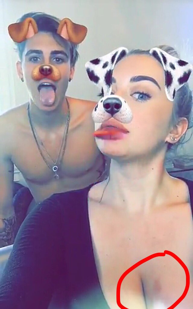 Anyone else realize the hickey on stas's boob? <a href="/sammyprvt/">Samuel</a> <a href="/TheStassieBaby/">Anastasia K</a>