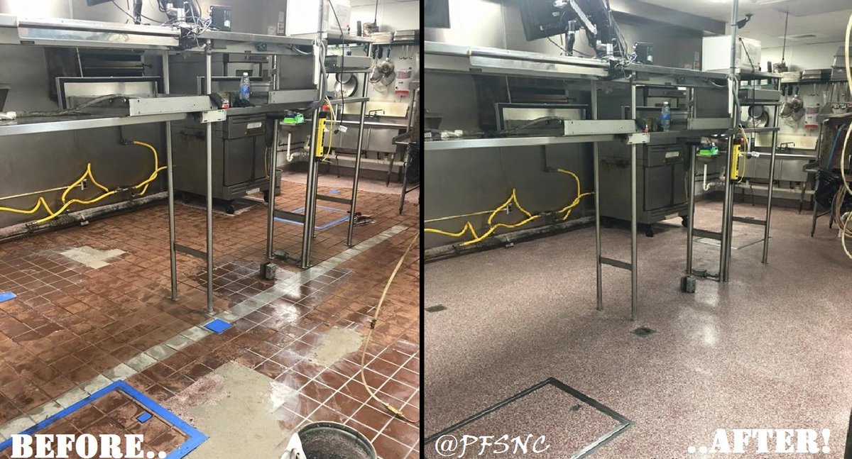 PFSNC's tweet image. @PFSNC can have new JetRock® floors installed around YOUR schedule. #AskUsHow #OverNight #OpenTheNextDay #Trending