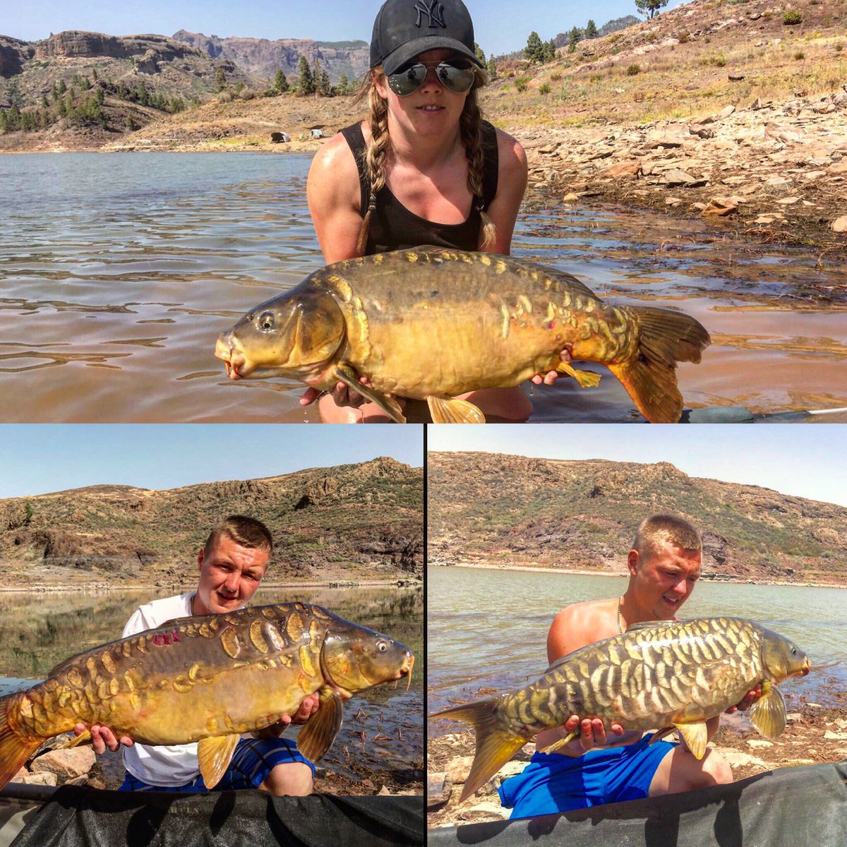 *MORE WILD SCALYS*for lovely couple Nathan and Melissa,and A new PB for Melissa as well,quality  good Angling guys😎