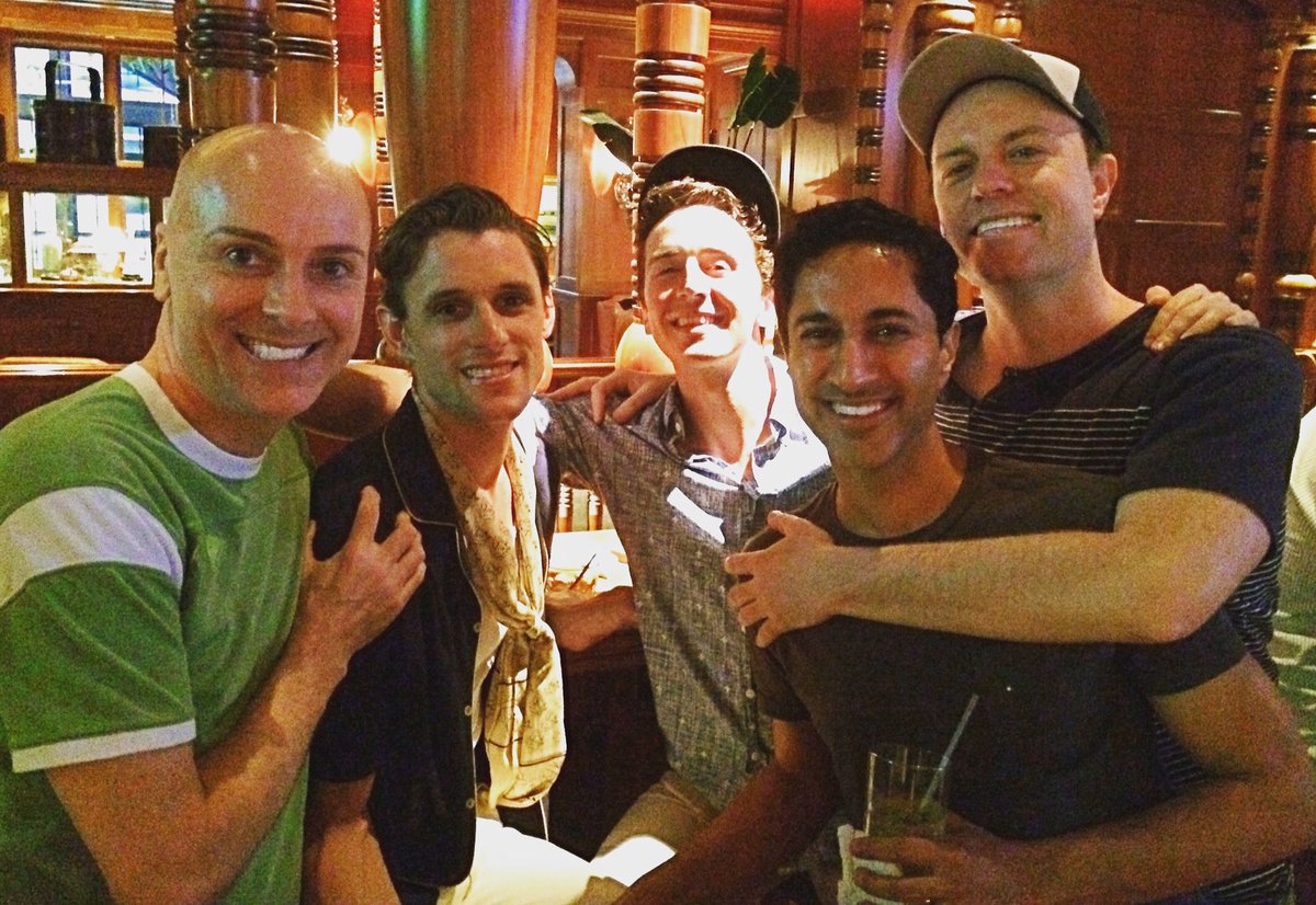 RickHammerly's tweet photo. #tbt Yes, from a mere 2 weeks ago, as I bid adieu to these fabulous folks from the #STCShrew cast. Miss you boys! https://t.co/ubB78uUDkQ
