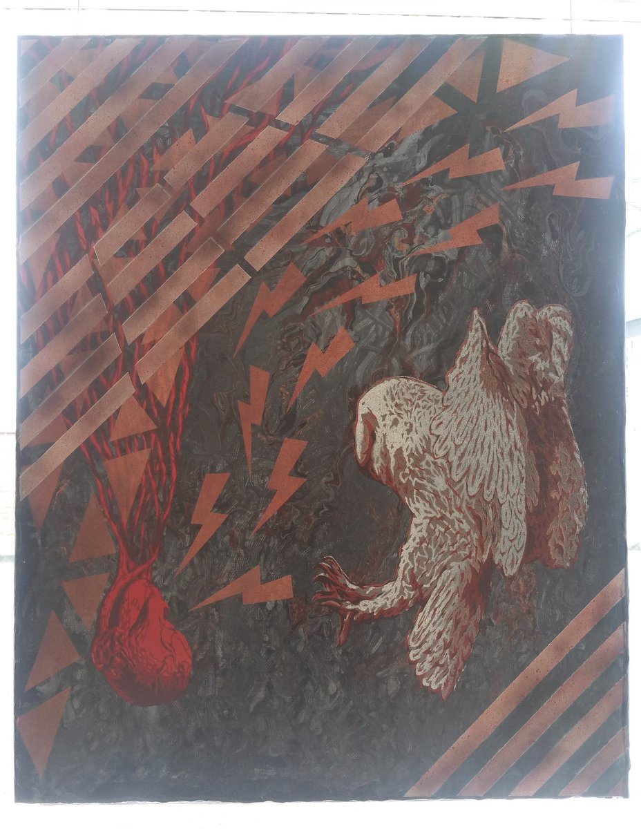 CormacEd's tweet image. Block out the sun. On display @Gallery40 until sunday