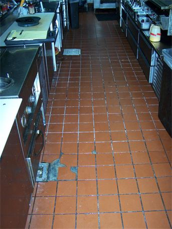 PFSNC's tweet image. Tired of looking at floors like these?JetRock® flooring is installed directly on top of existing floors, OVERNIGHT!