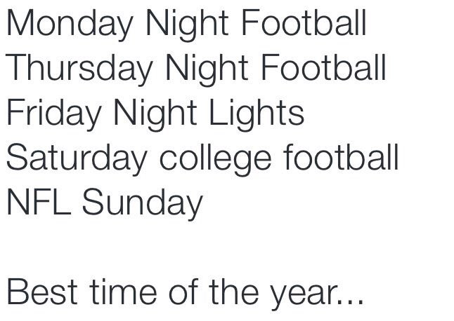 Dab2Live's tweet photo. I can feel it in the air!!! #FootballRT if you agree RT #LetsGo ππππ https://t.co/UCoiu1WRoe