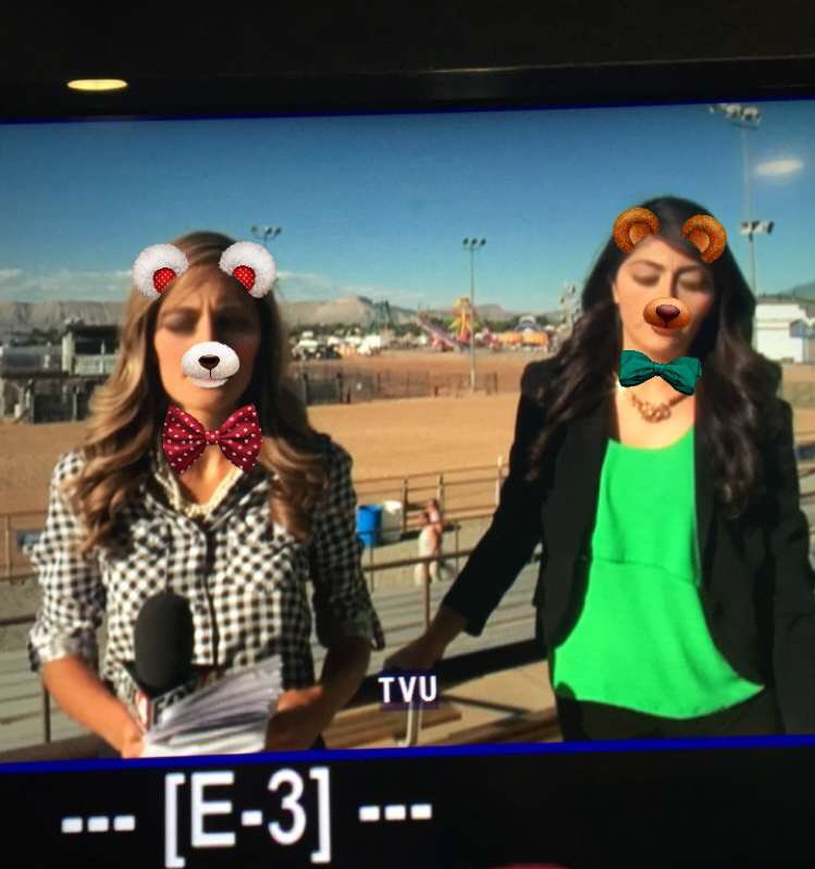 EmilyFredrickTV's tweet photo. Live from the @MesaCountyFair with @MelodyG_FOX4 #thanksproduction https://t.co/K9rvOswzHq
