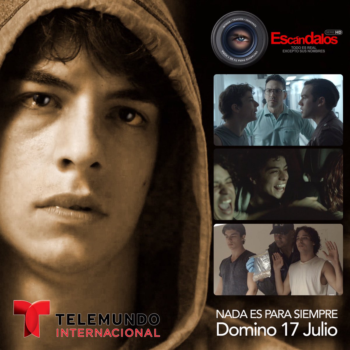 EscandalosVIP's tweet photo. #Latinoamerica el próx dom prende @TelemundoIntl para ver #NadaEsParaSiempre. Trailer aquí: https://t.co/VLaZ3EGSTf https://t.co/GHJ7vjzs91