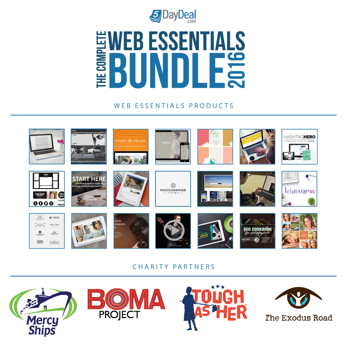 5DayDeal's tweet photo. We're LIVE! #5DayDealWebEssentials is now available! Get $2400+ in resources for just $87 https://t.co/3lE2HoAr4J https://t.co/0WR3VNu6iS
