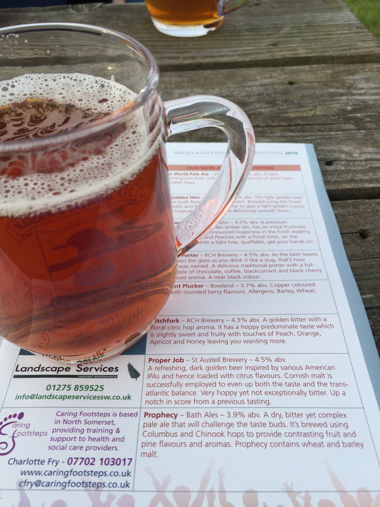 Sponsoring <a href="/bathales/">Bath Ales</a> prophecy <a href="/NBFEST/">NB Beer & Cider Fest</a> supporting <a href="/CHSW/">Children's HospiceSW</a> remembering dad