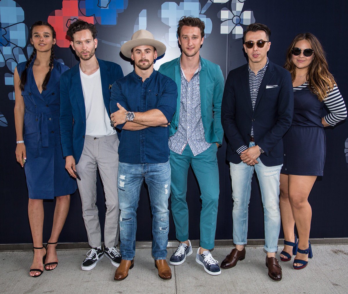 TommyHilfiger's tweet photo. #NYFWM 's Best Dressed at #TommySpring17 https://t.co/ZJeP59r030