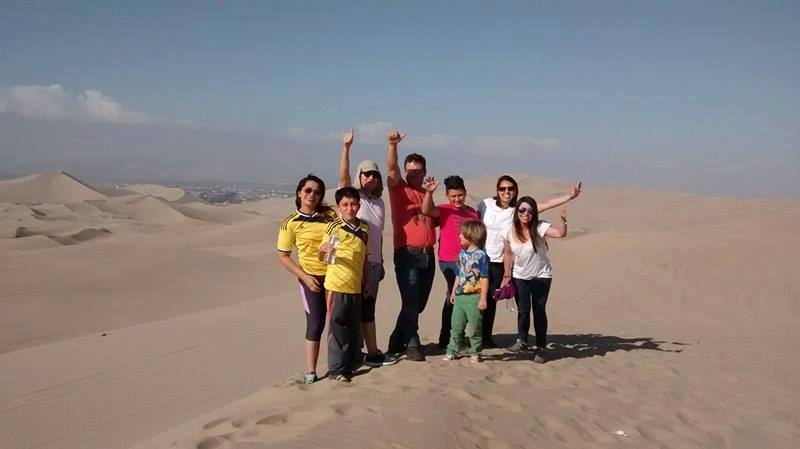 SaksayPeru's tweet photo. Disfrutado con amigos de Colombia en las dunas de Ica. https://t.co/6IdvExTatD