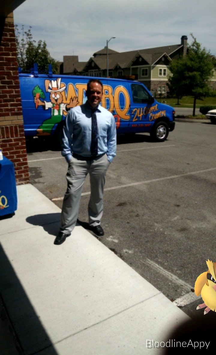 We're at our new location in <a href="/CoJCTN/">City of Johnson City</a> with <a href="/WXBQMarcus/">Marcus Brooks</a> <a href="/THE_WXBQ_RABBIT/">The WXBQ Rabbit</a> and #PokemonGo Ribbon cutting at 4pm