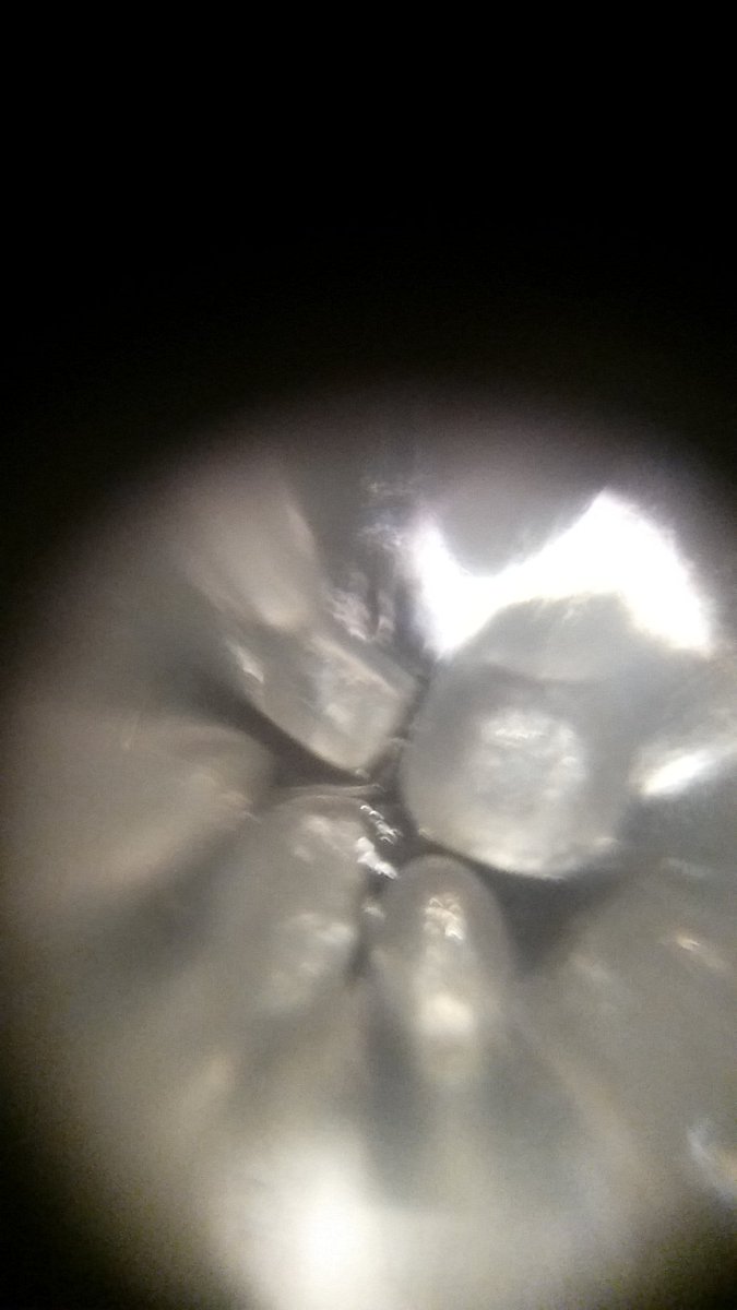 LizLawner's tweet photo. Salt under a smartphone microscope--so cool! #microSTEM #stemttc16 https://t.co/OgCT3QNhWI