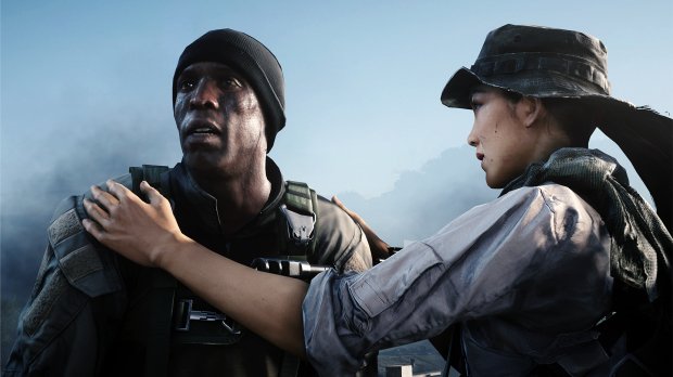 “<a href="/Cybersoulja/">Kevin</a>: If this man ain't in the Battlefield movie Ion wanna see it. ” don't forget <a href="/JessikaVan/">Jessika Van</a>
