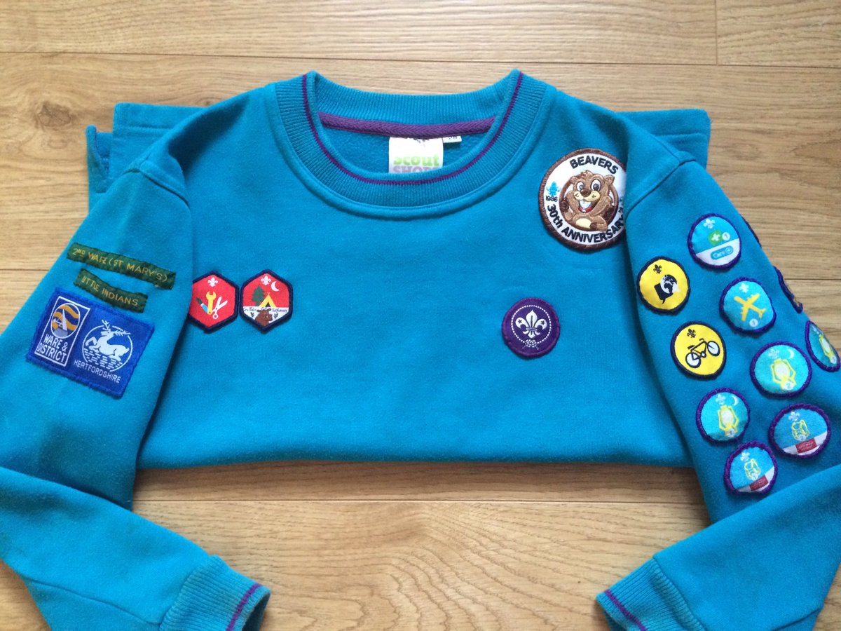 2ndWareScouts's tweet photo. Has your child come home with loads of badges to be sewn on? Contact Sarah on littleindians@2wsm.org.uk, 50p a badge https://t.co/qNvFxq3o8l