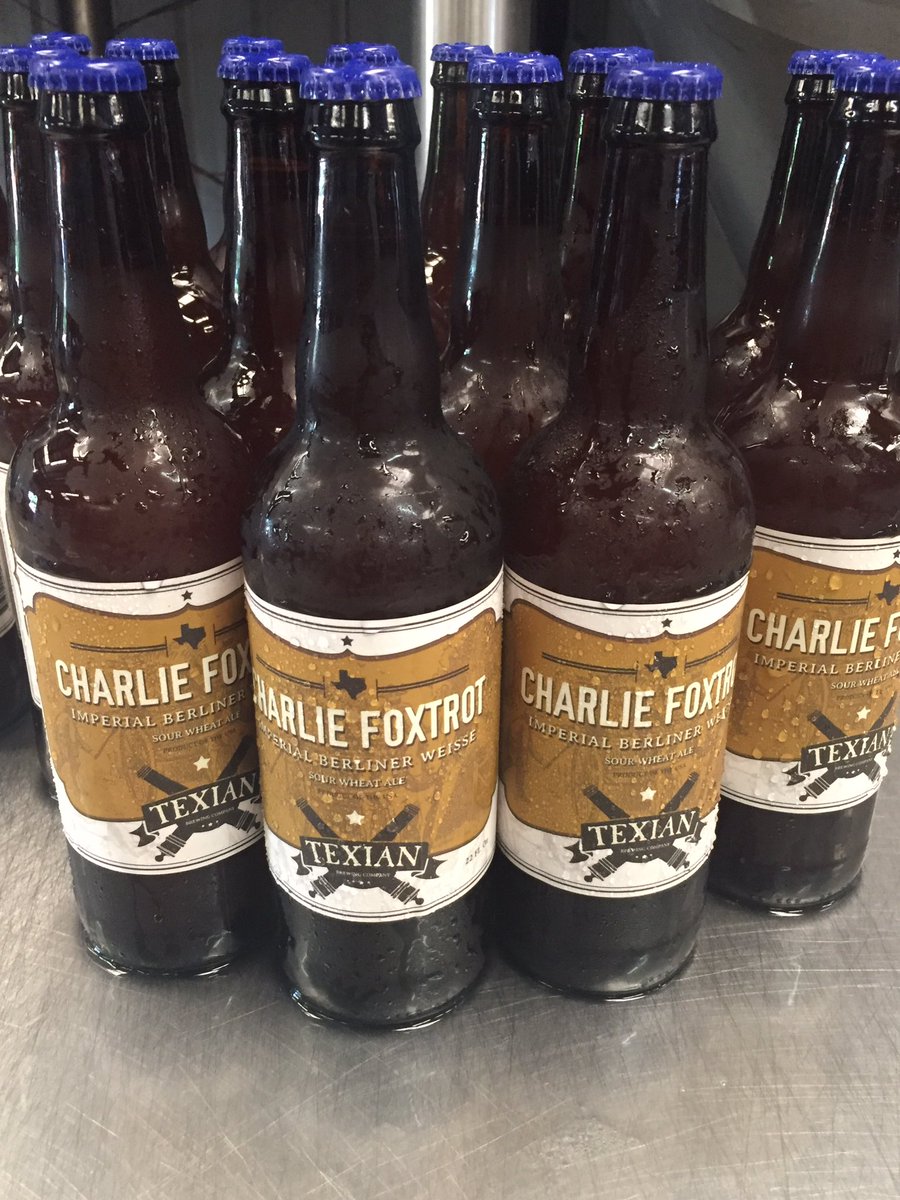 TexianBrewing's tweet image. 3,000+ bottles of beer on the wall... New batch of Charlie coming at ya. #CharliePride #sourbeer