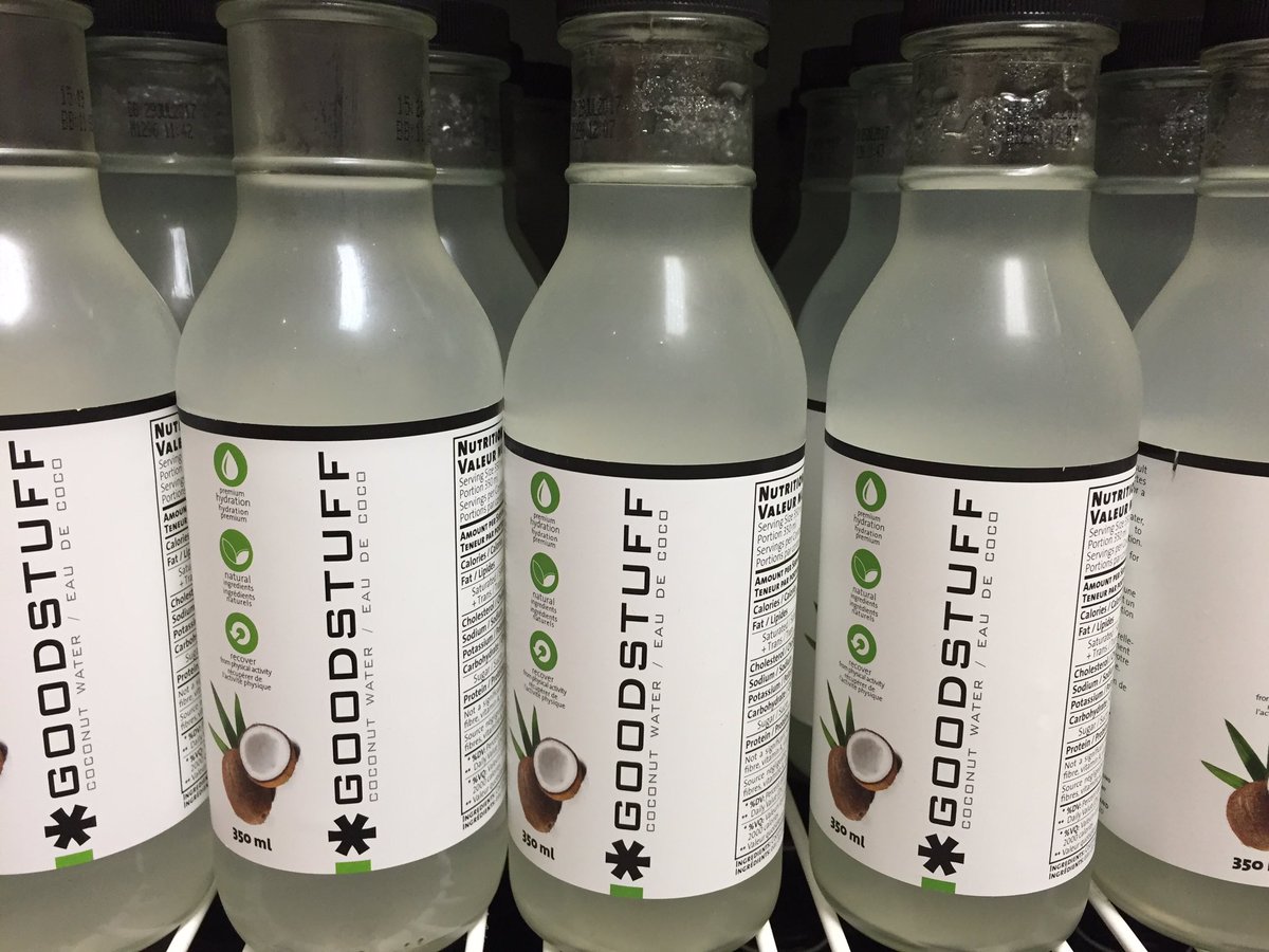 4JackandEllas's tweet image. Locally made @GoodStuff #coconutwater is in.Packaged in glass to maintain freshness and eliminate harmful byproducts