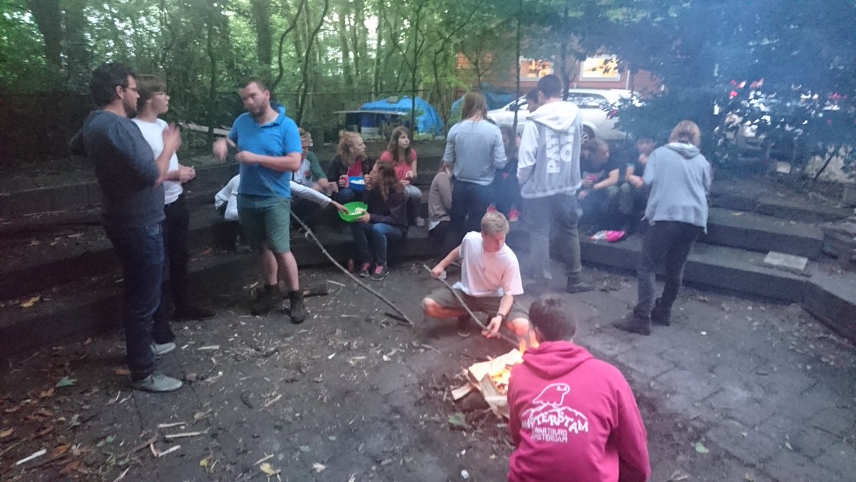 Meeten met de Poolse scouts