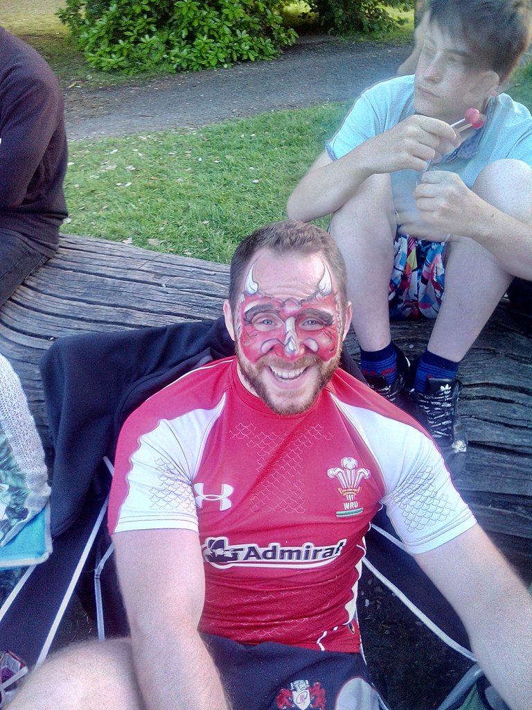 SA_OutdoorEdu's tweet photo. Facepaint fun for y8 festival. https://t.co/PQcv3GHJPt