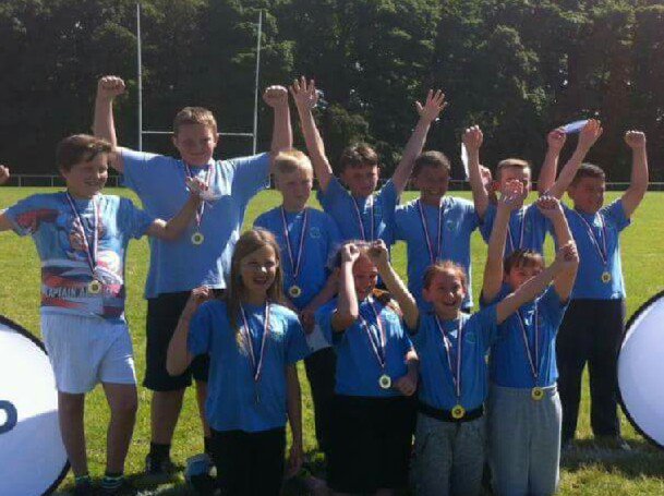 winners Thornley at the pumas festival today. Well done to the pumas volunteers who made this happen.