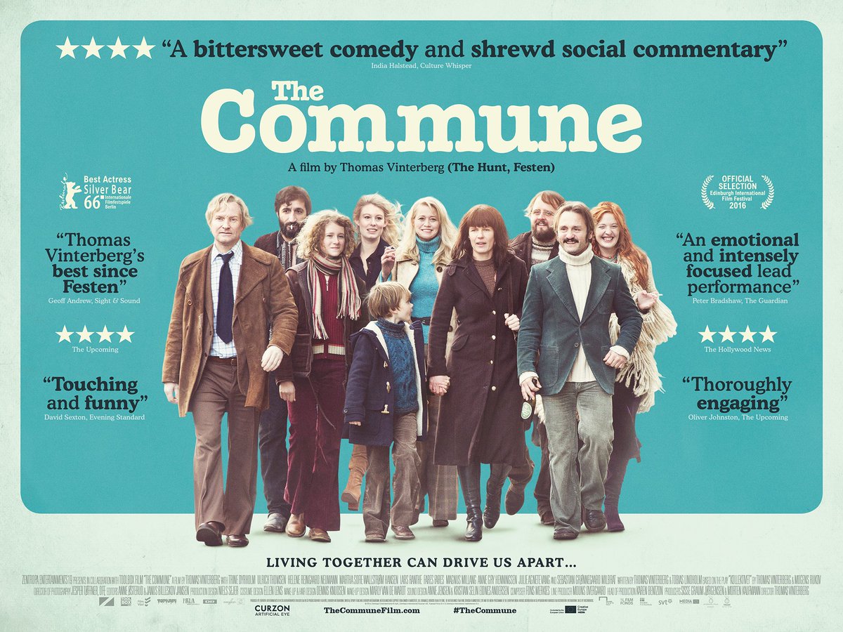 Take a first look at our poster for Thomas Vinterberg's #TheCommune which opens in cinemas &amp; on demand on 29 July!