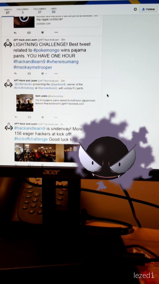 Zander @ APT tweet media