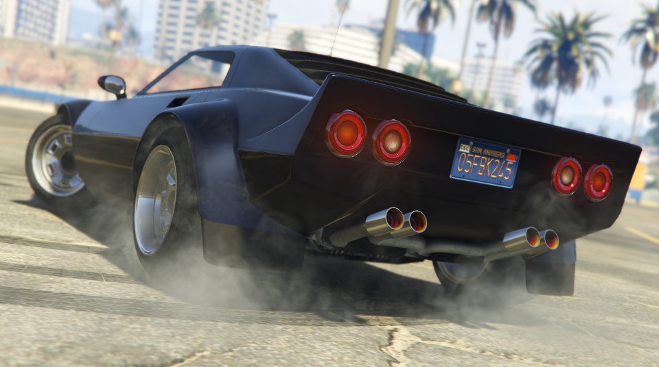 ColecoVee's tweet photo. Tropos Thursday - the new Lampadati from R* is a beauty! @RockstarGames #GTAO #Snapmatic #Tropos #CunningStunts https://t.co/TCdLgaJ0Kz
