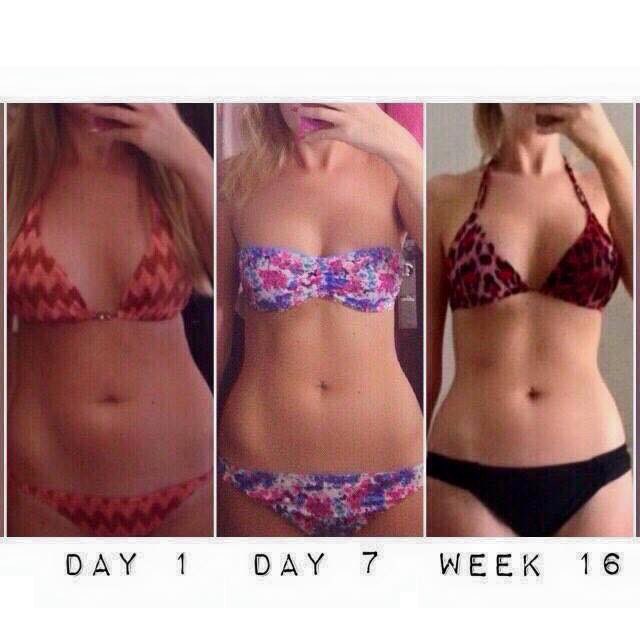 16 weeks on our #bronze package and loving it 😍😍 

Look at that waist!! 💕
