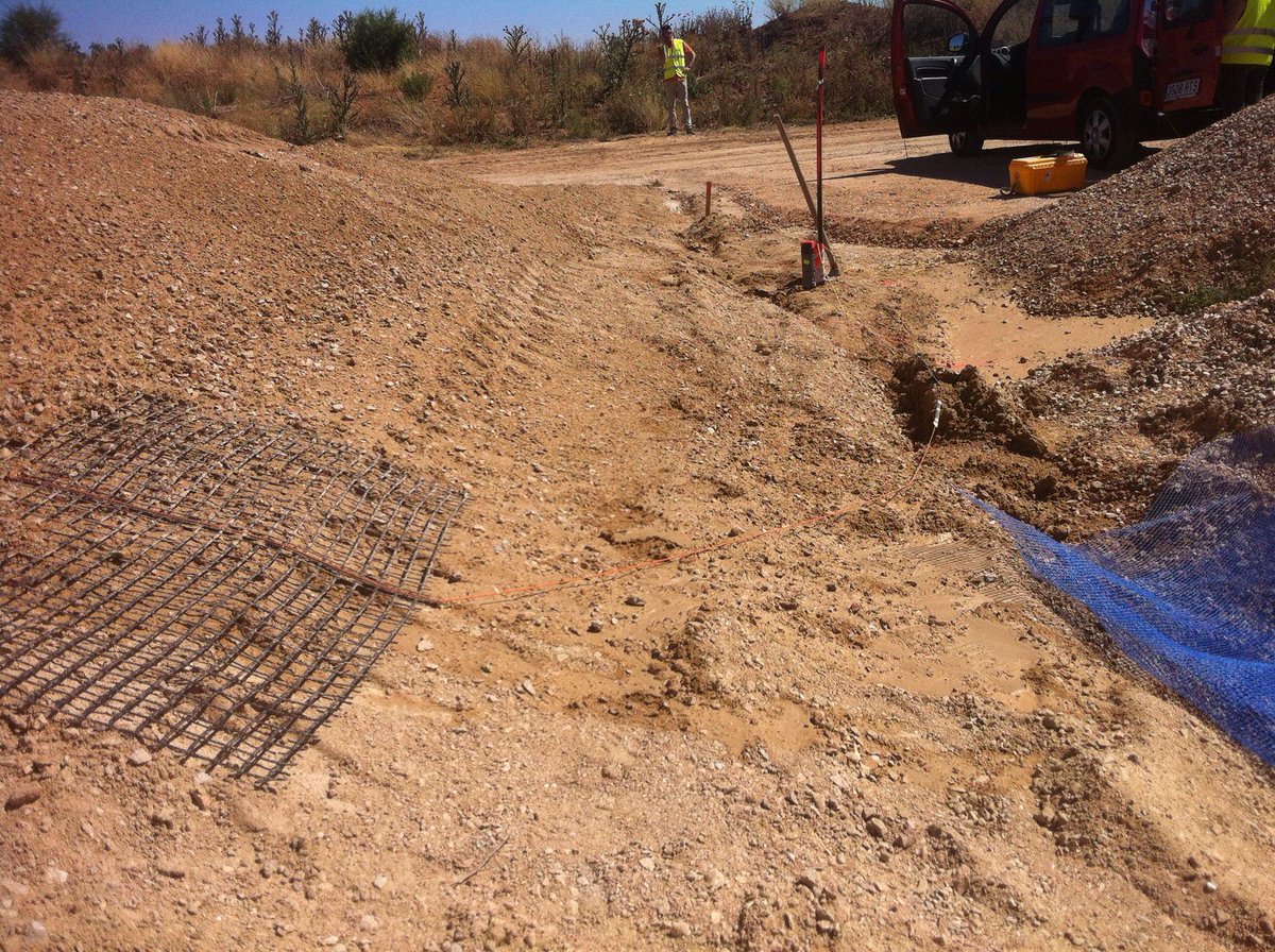 MULTITEXCO_FP7's tweet photo. Demonstration activities for #MULTITEXCO #multifunctional #geotextiles in Spain #Acciona #DAppolonia @TexClubTec https://t.co/lNkqHrycJg